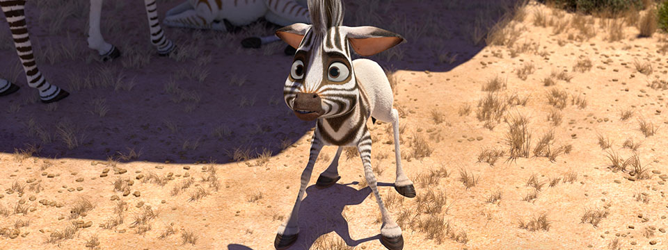 Koemba: de zebra die zijn strepen kwijt is
