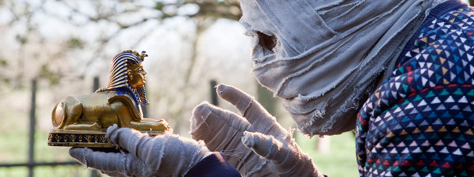 Dummie de Mummie en de Sfinx van Shakaba