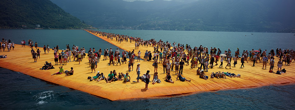 Christo: Walking on Water