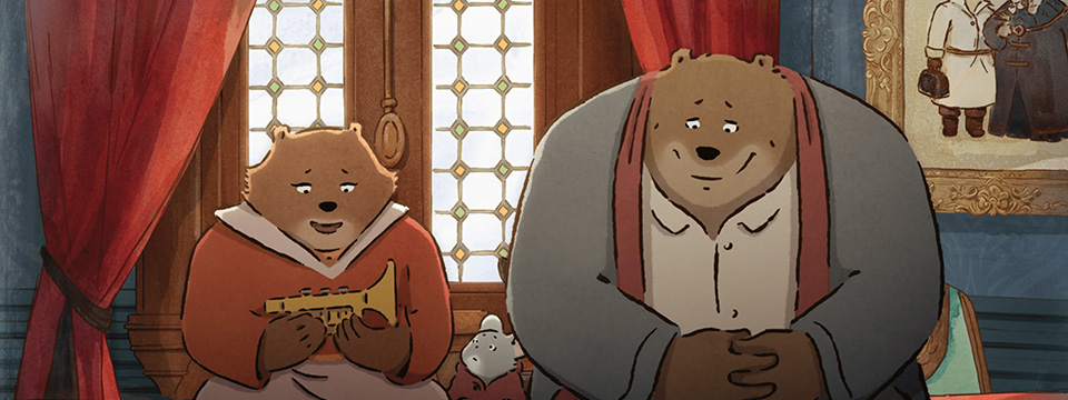 Ernest en Celestine op avontuur in Brabbelland (Ernest & Celestine, le voyage en Charable)