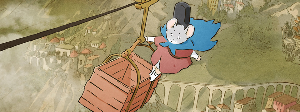 Ernest en Celestine op avontuur in Brabbelland (Ernest & Celestine, le voyage en Charable)