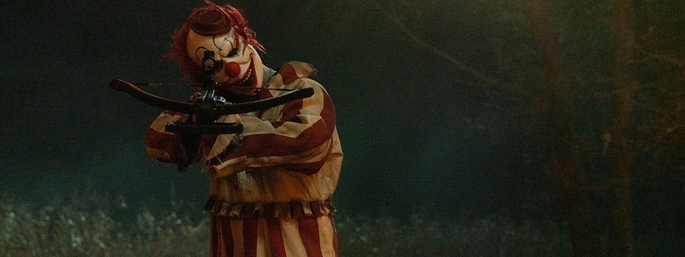 Clown in a Cornfield