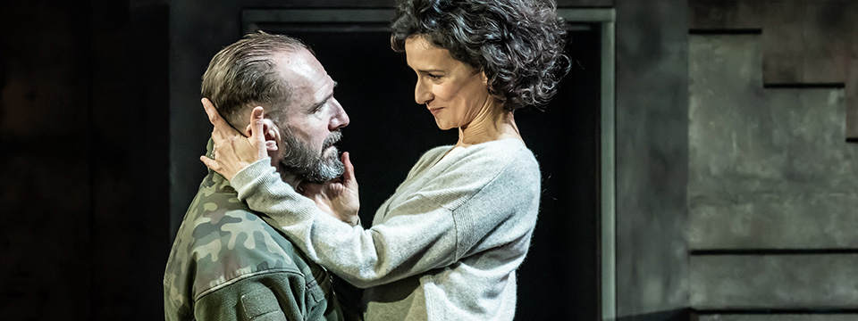 Macbeth: Ralph Fiennes and Indira Varma