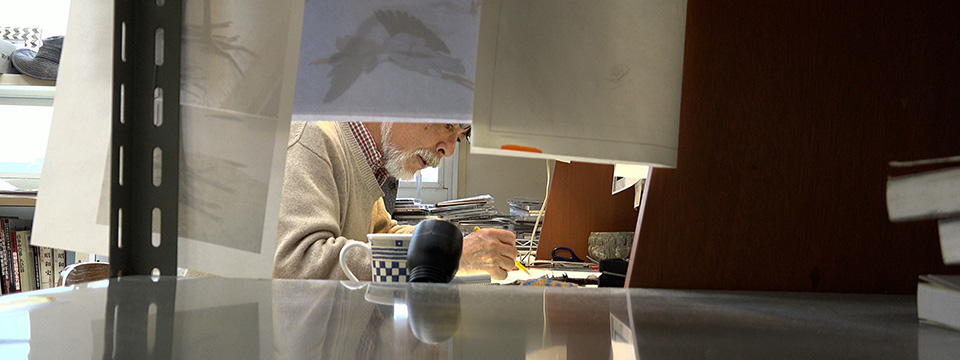 Hayao Miyazaki and the Heron