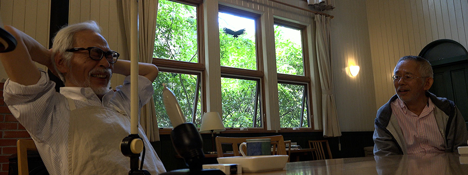 Hayao Miyazaki and the Heron